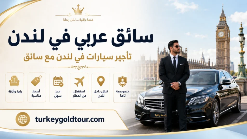 سائق عربي في لندن | تاجير سيارات في لندن مع سائق