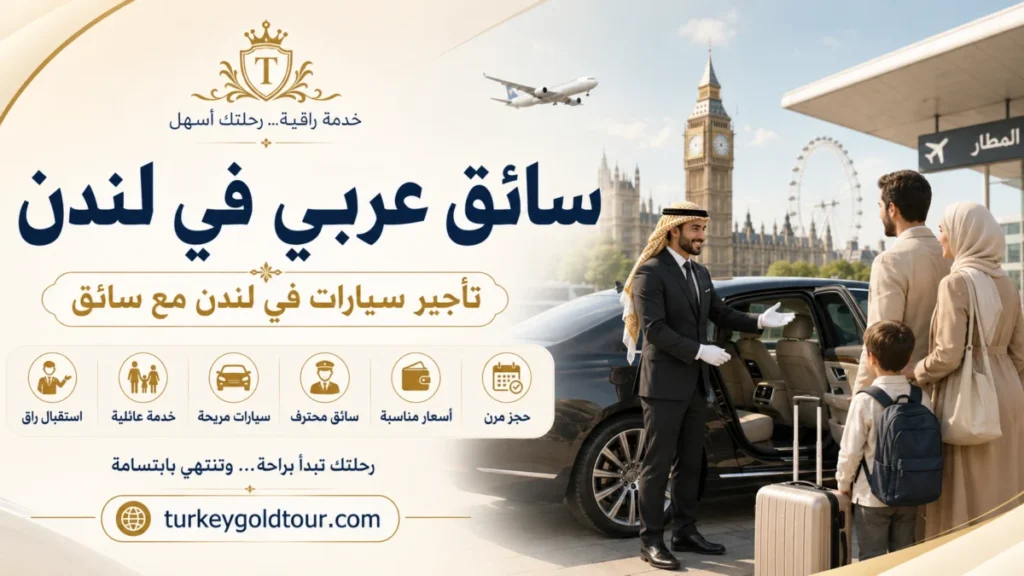 سائق عربي في لندن | تاجير سيارات في لندن مع سائق