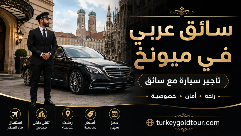 سائق عربي في ميونخ | تأجير سيارة مع سائق وأسعار 2026