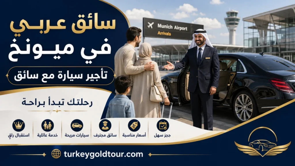 سائق عربي في ميونخ | تأجير سيارة مع سائق وأسعار 2026