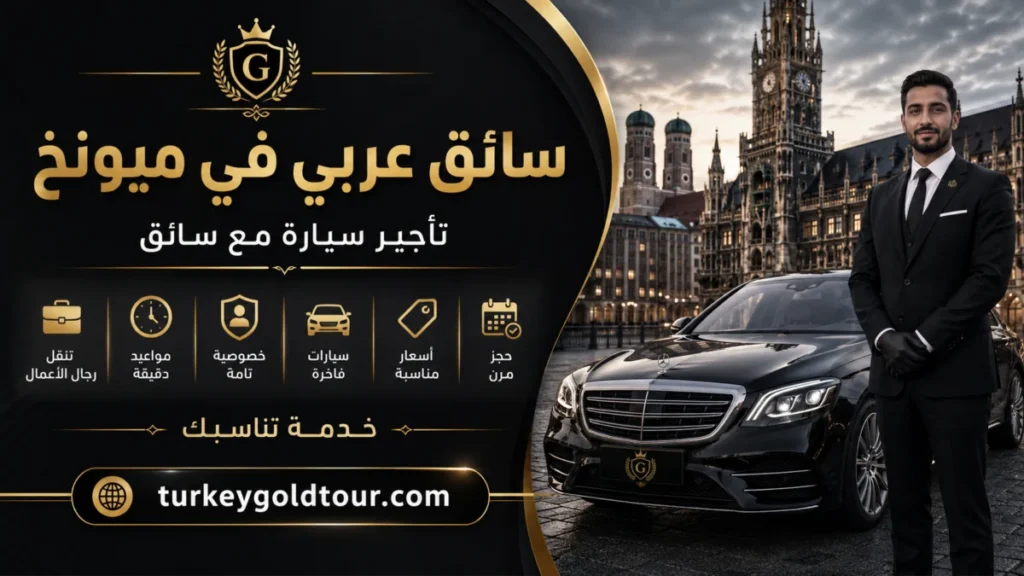 سائق عربي في ميونخ | تأجير سيارة مع سائق وأسعار 2026